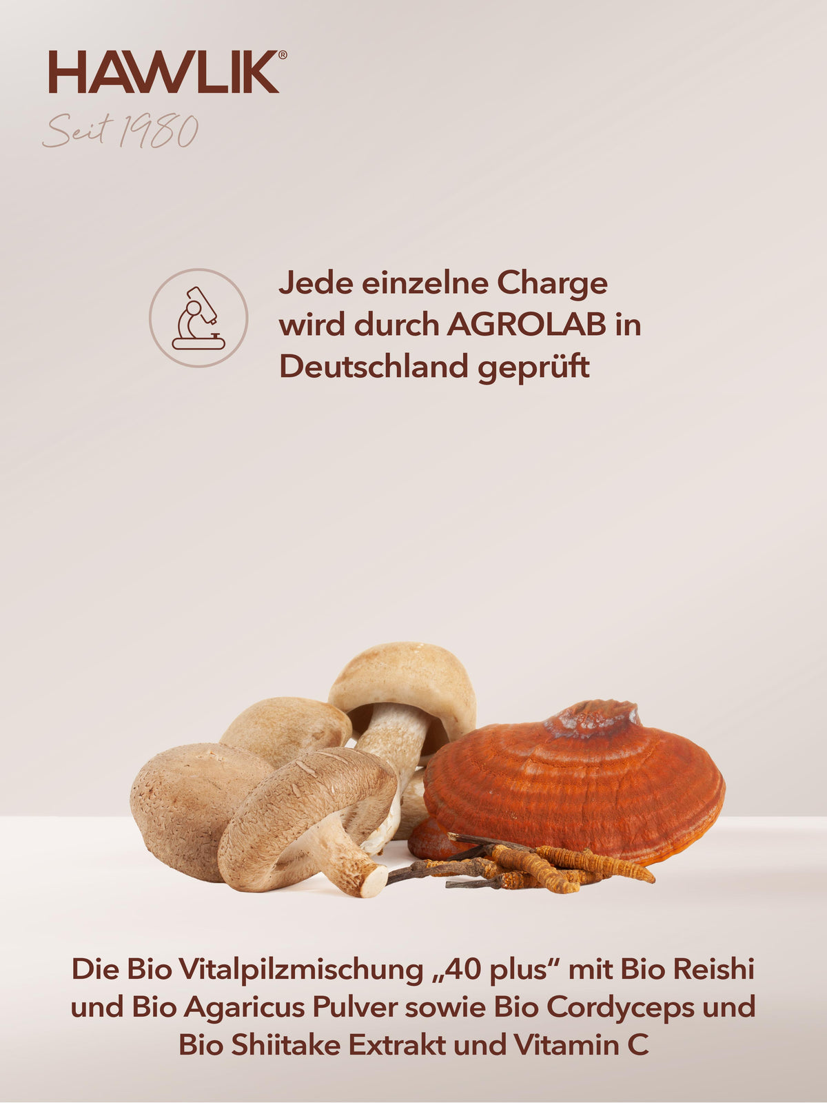 Info: Jede Charge wird durch Agrolab in Deutschland geprüft
