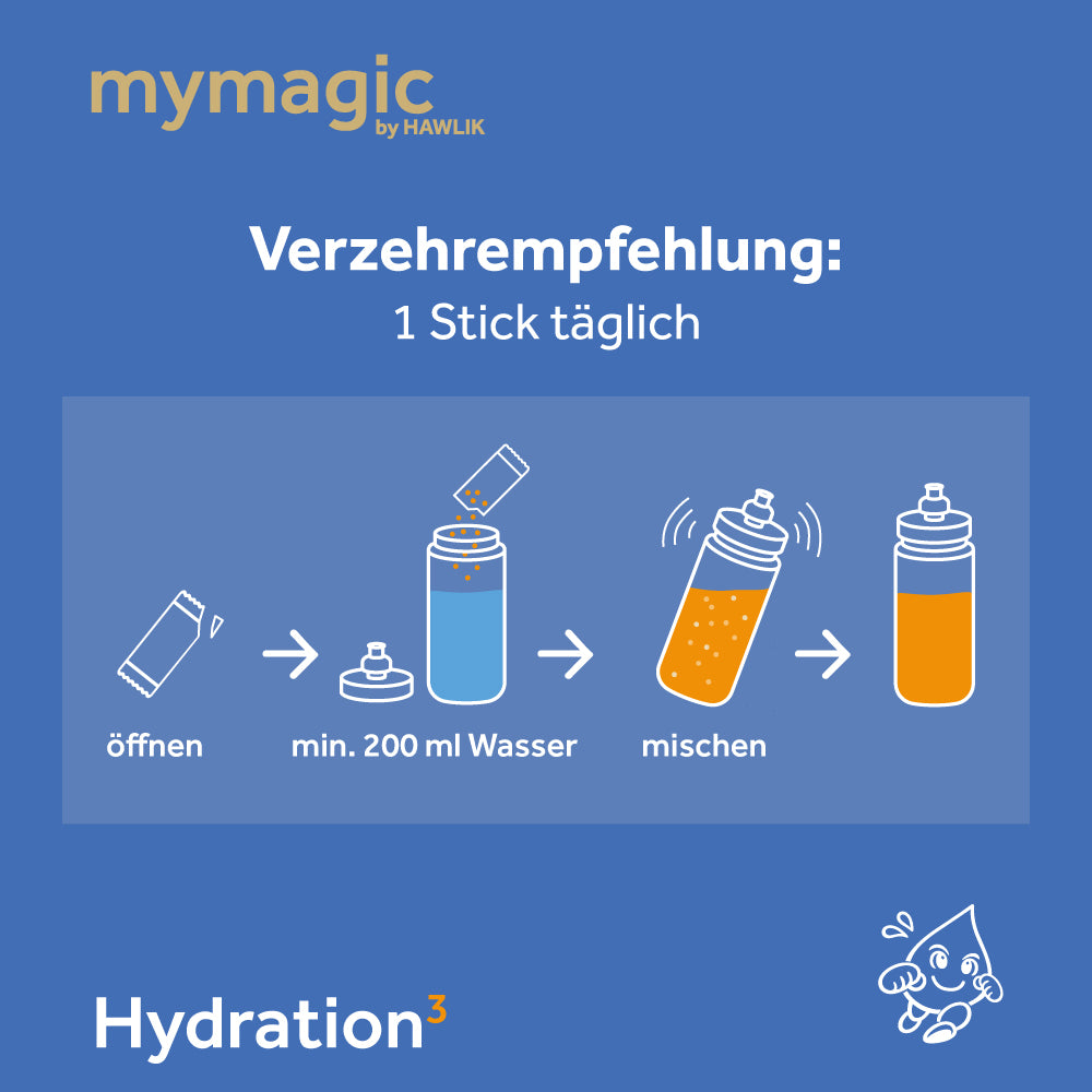 Hydration³ Elektrolyt-Drink mit Cordyceps