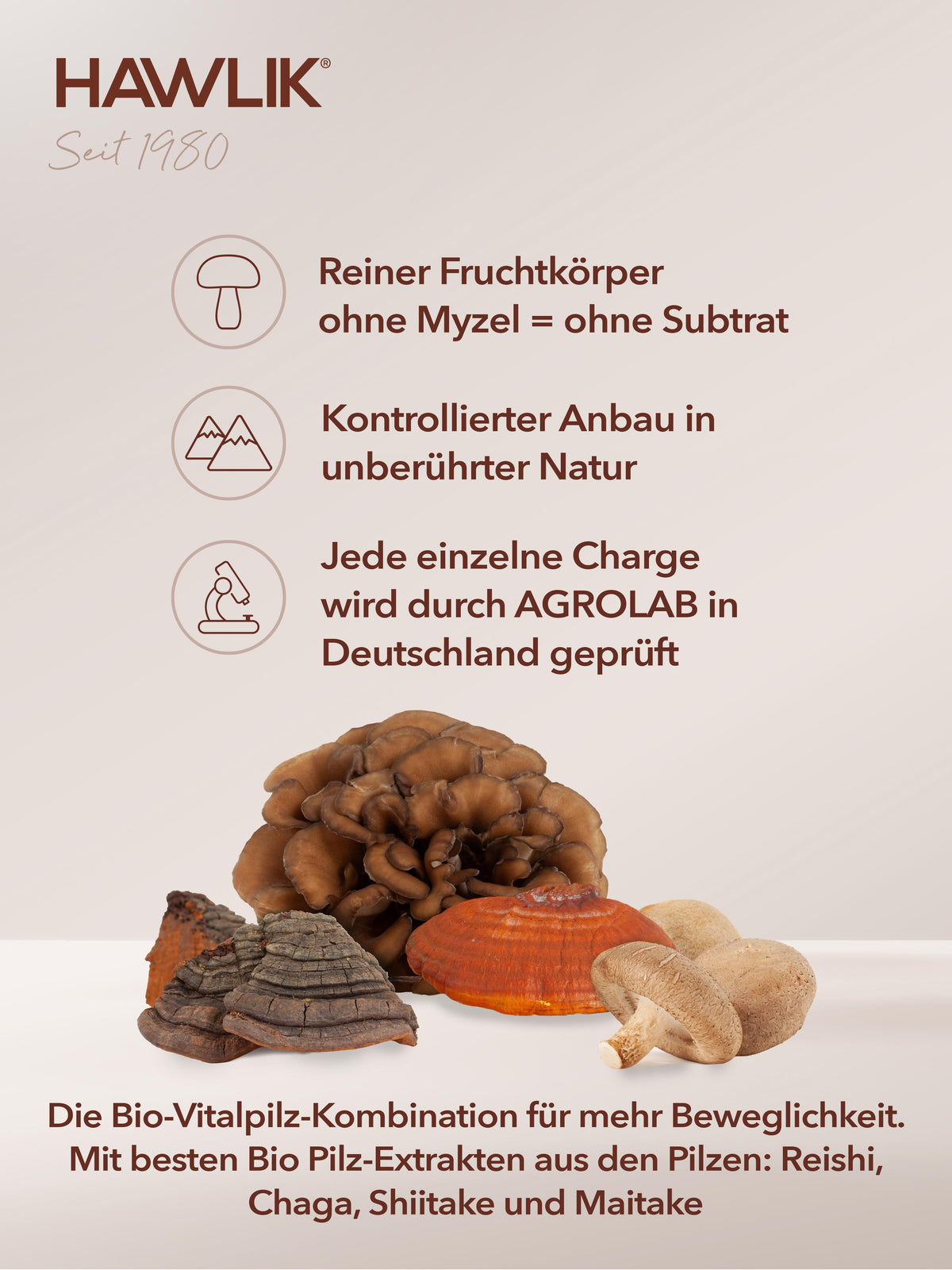 Info: Jede Charge wird durch Agrolab in Deutschland geprüft
