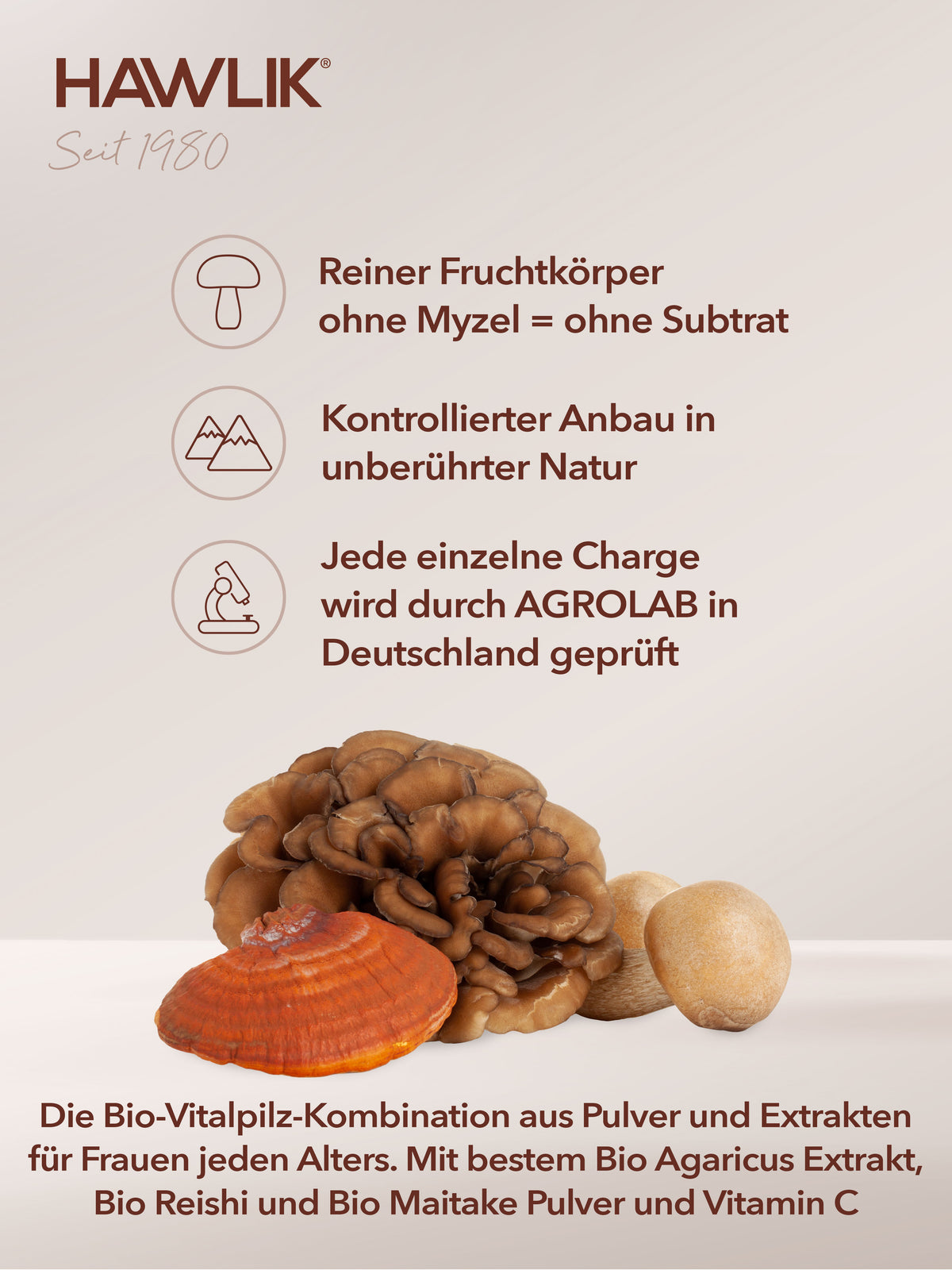Info: Jede Charge wird durch Agrolab in Deutschland geprüft