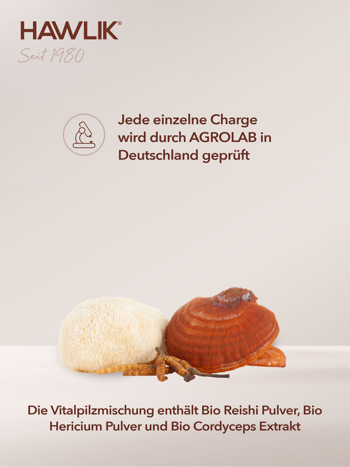 Info: Jede Charge wird durch Agrolab in Deutschland geprüft