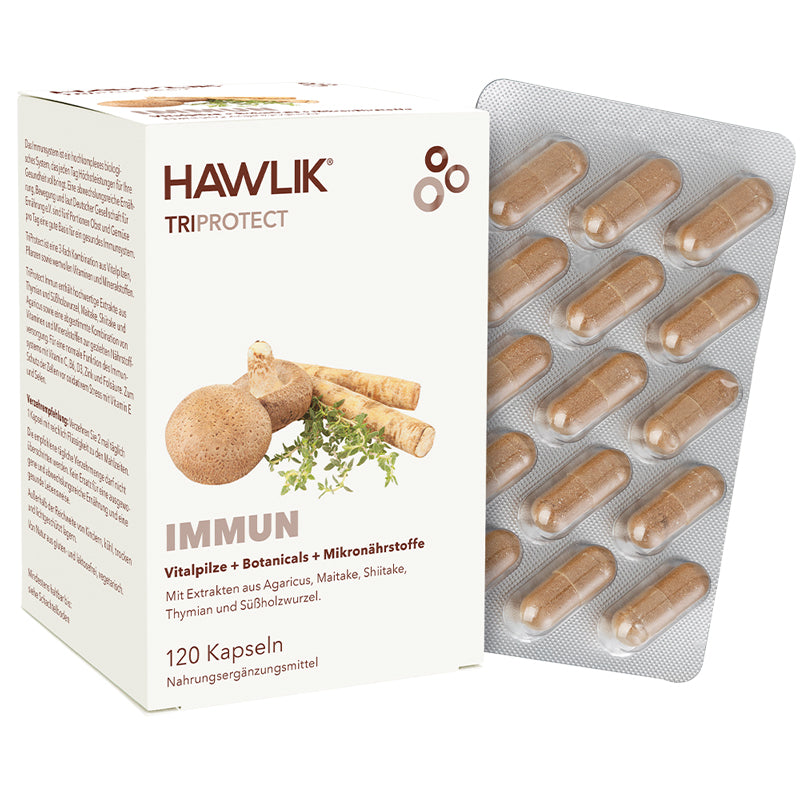Verpackung TriProtect Immun mit Blisterverpackung