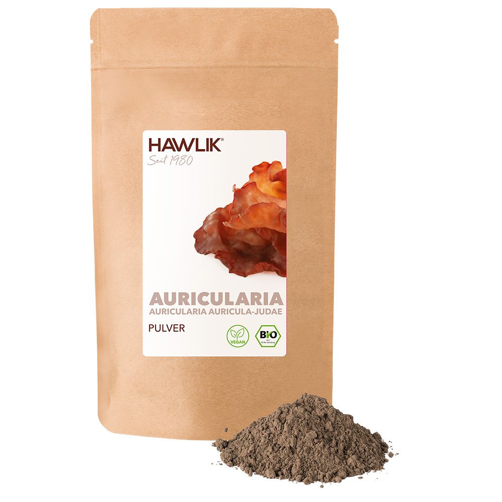 HAWLIK Bio Auricularia Pulver 100 g