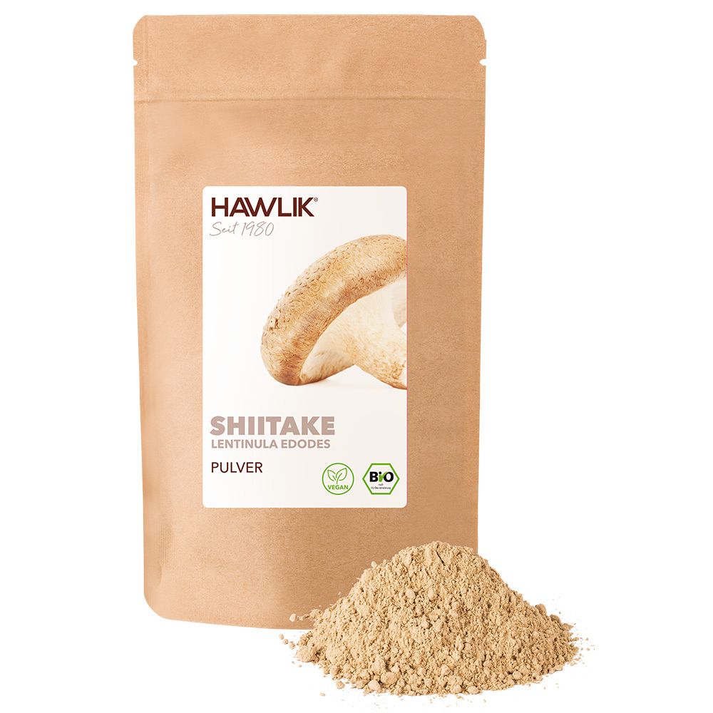HAWLIK Bio Shiitake Pulver 100 g