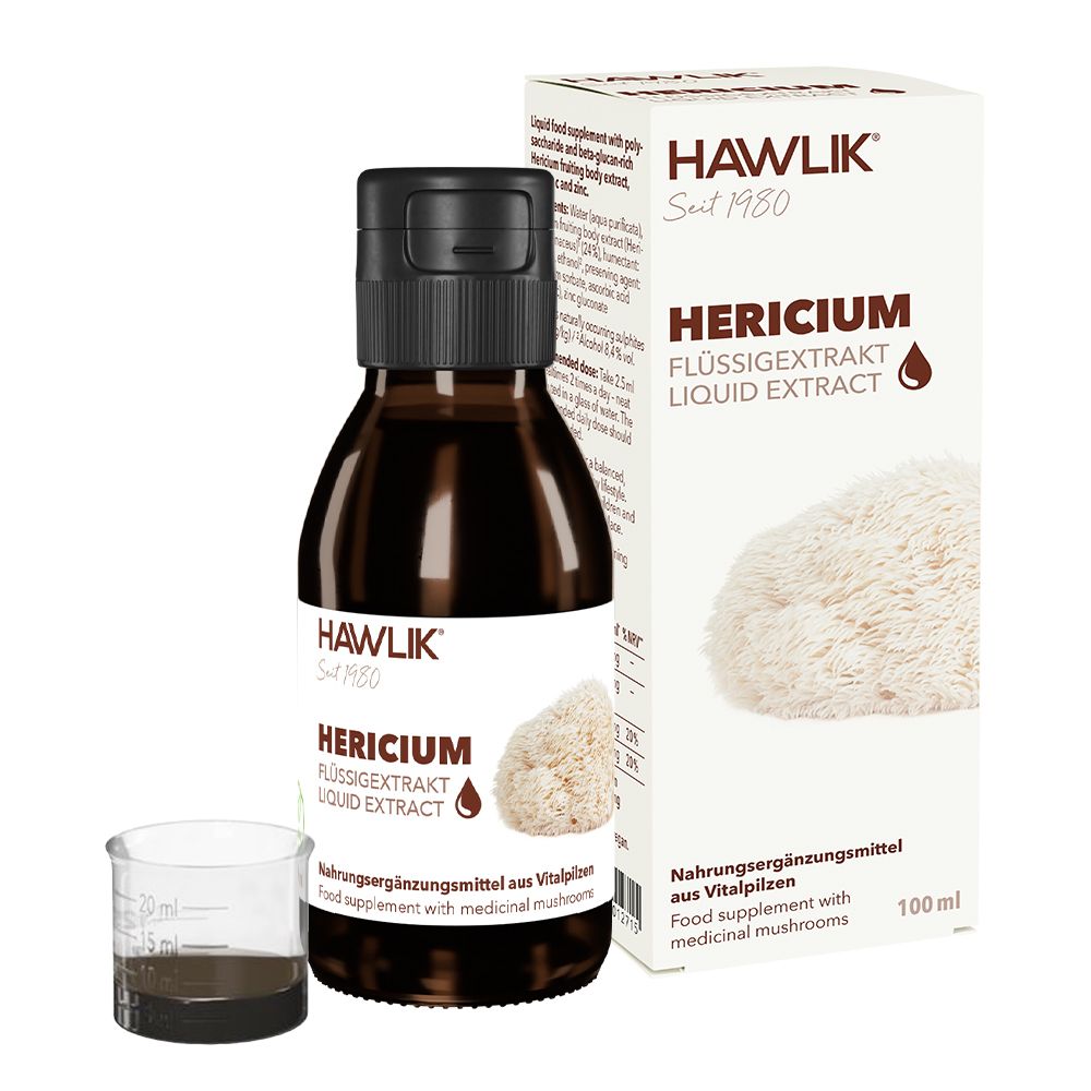 HAWLIK Hericium (Lion´s mane) Flüssigextrakt 100 ml