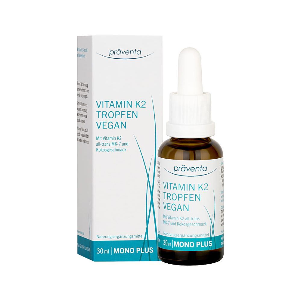 Präventa Vitamin K2 Tropfen vegan 30 ml