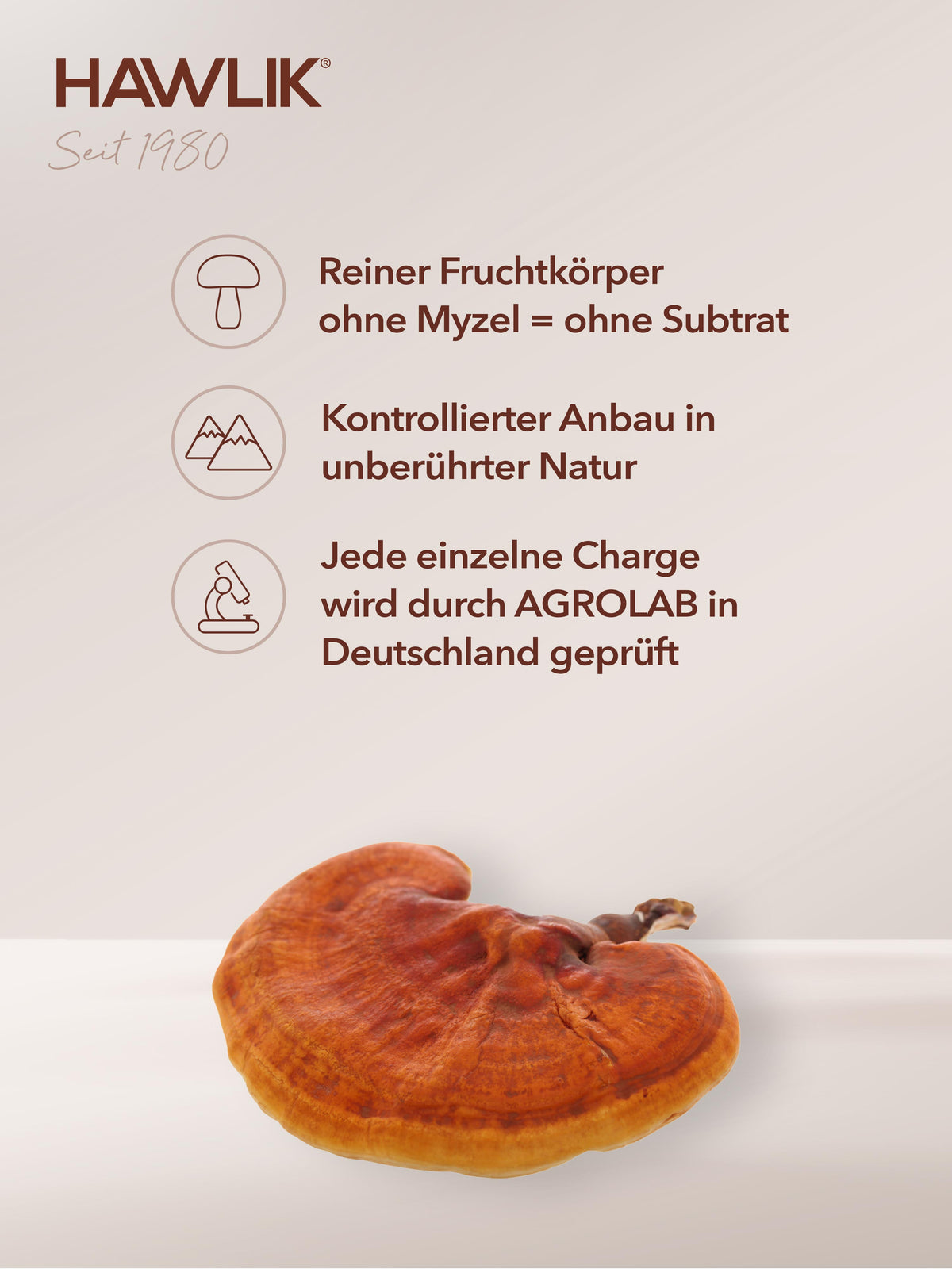 Info: Jede Charge wird durch Agrolab in Deutschland geprüft