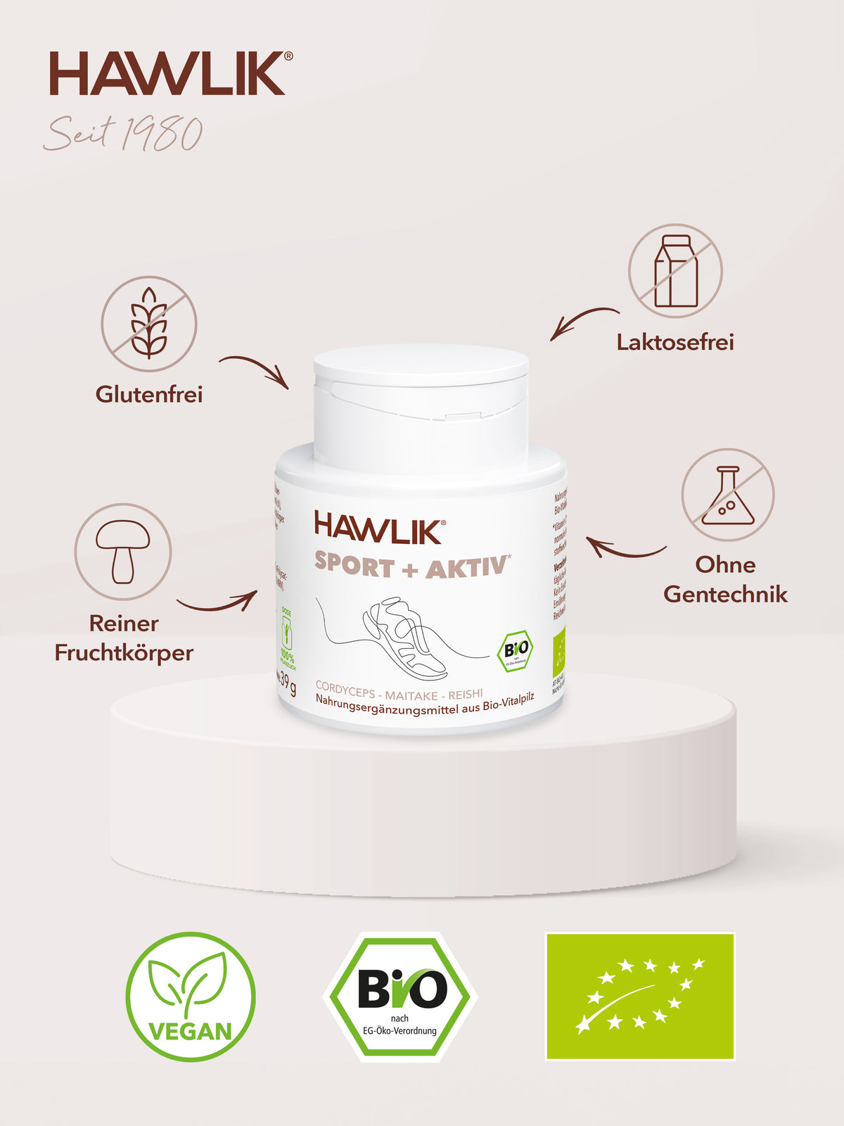 Vorteile von Hawlik Sport und Aktiv Kapseln