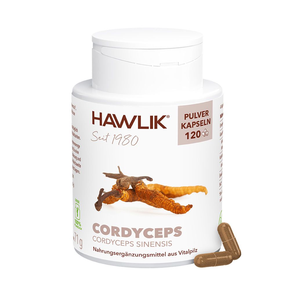 HAWLIK Coryceps 120 Pulver Kapseln