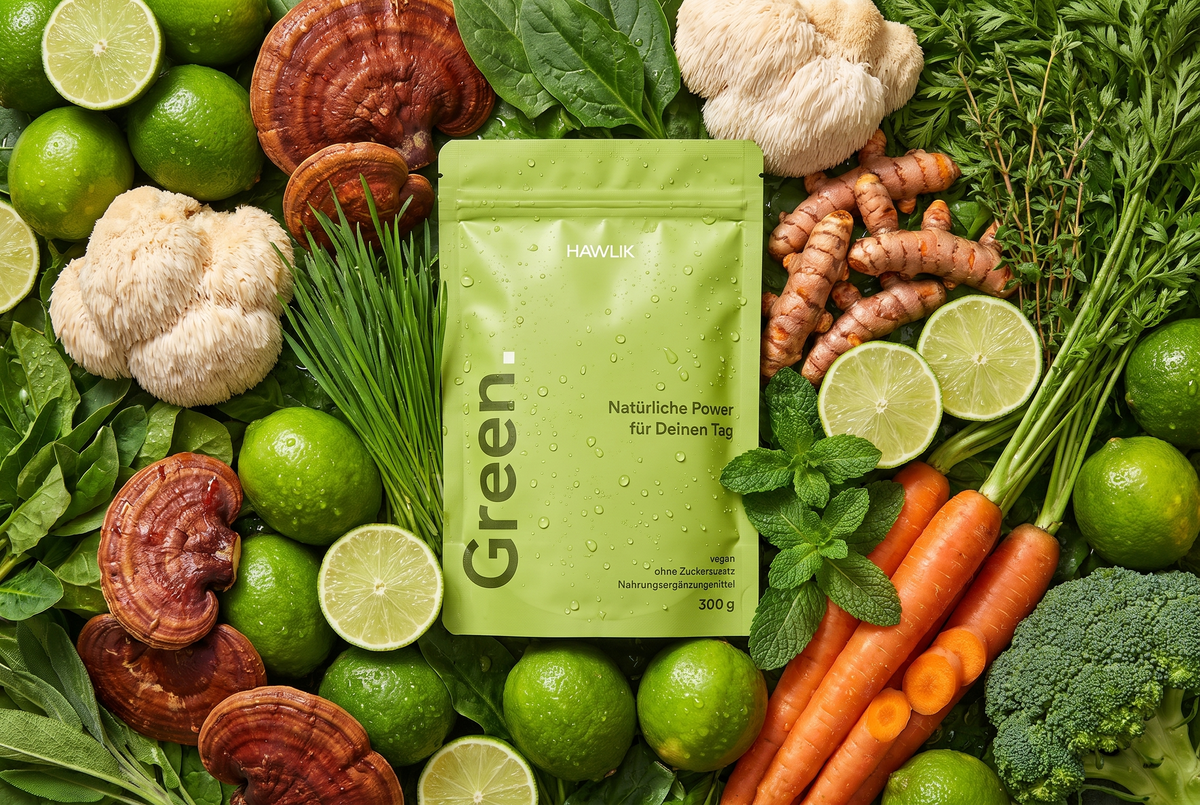 mymagic Green mit viel Gemüse und Vitalpilzen