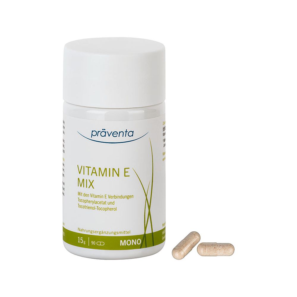 Präventa Vitamin E Mix 90 Kapseln