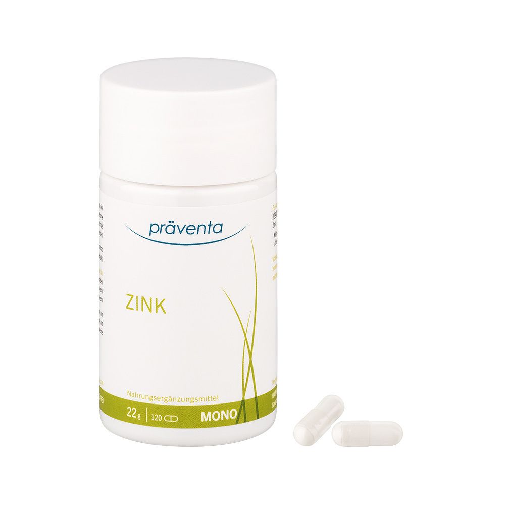 Präventa Zink vegan 120 Kapseln